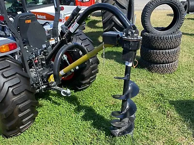 New Bobcat 3pt Post Hole Auger For Compact Tractors 540 Pto Cat. 1 Fits Many! • $1313