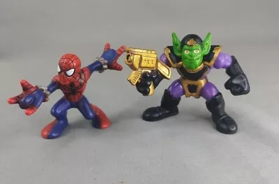 Playskool Imaginext Marvel Super Hero Squad SKRULL & SPIDERMAN Action Figure • £4