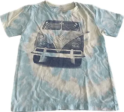 $25 • Buy VW Volkswagen Vanagon Bus Tye Dye Shirt Size Youth 5T