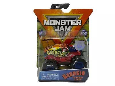 MONSTER JAM Georgia State Truck 2019 LIMITED EDITION 1/64 Spin Master Series • $15.98