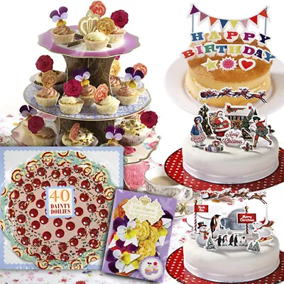 CAKE DECORATION Homemade Baking Accessory Kids Birthday Easter Tea Wedding Party • £1.50