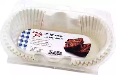 Tala Siliconised 1Lb Loaf Liners Reusable And Made In England Cream • £9.44