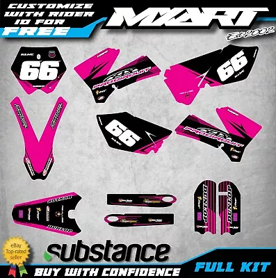 Sticker Kit KTM 85 MATCH PINK STYLE KTM 85 SX 2006 2007 2008 2009 2010 2011 2012 • $212.42