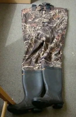 Game Winner Men's Chest Waders Advance Max 4 Hd With Boots Size 9 • $125