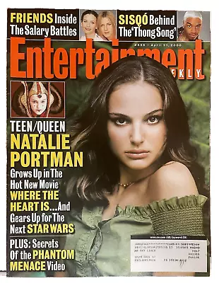 Entertainment Weekly Magazine 2000 Natalie Portman Star Wars Jen Beals J Lo • $9.95