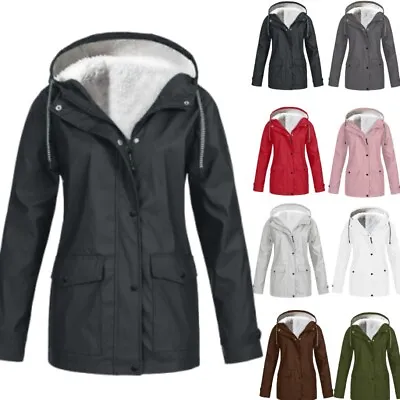 £18.99 • Buy UK Women Waterproof Padded Puffer Coats Ladies Fleece Lined Winter Warm Jackets