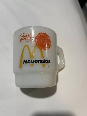 Vtg McDonalds Coffee Cup Anchor Hocking FireKing • $4.99