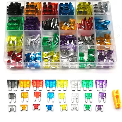  272Pcs Micro Car Fuses Automotive Blade Type Mini Fuse Blade Fuse 5A/35A Set • $19.85