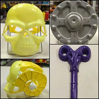 H-G Toys - Masters Of The Universe Skeletor Mask Shield And Staff (Some Wear) • $98.94