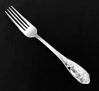 SPODE WOODLAND Stainless DINNER FORK 8 3/8  Flatware Wallace QUANTITY AVAILABLE • $59.99