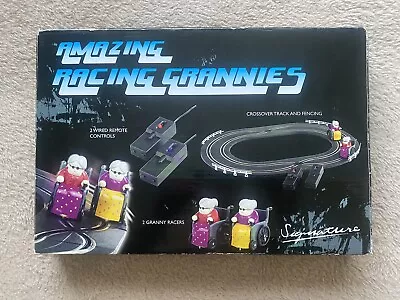 Amazing Racing Grannies Vintage Track Game Novelty Car Racing • £19.95