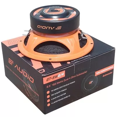 £35 • Buy 1 BASS FACE GT AUDIO Gt-sw6/4 Subwoofer 6,5   Dual Voice Coil Bonnet Trunk
