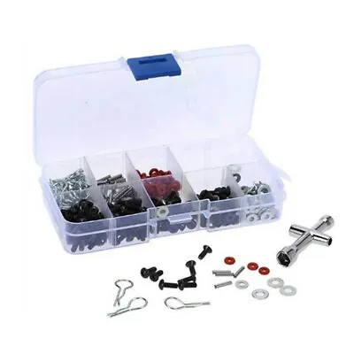 £7.04 • Buy Universal Repair Tool Screws Set Accessories Kit Box Case For 1/10 HSP RC #vi