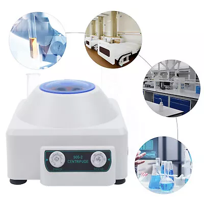 Portable Lab Centrifuge Electric Centrifuge Machine Medical Machine Profession • $57