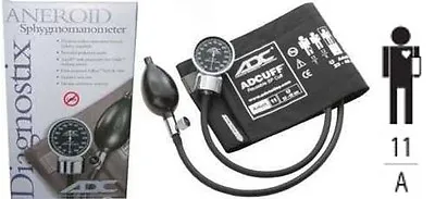 ADC Diagnostix 700 Pocket Aneroid Sphygmomanometer Blood Pressure Monitor W/Cuff • $63.46