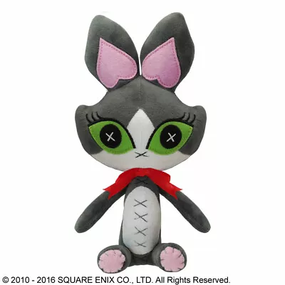 Final Fantasy XIV Cait Sith Doll Plush + Ears Item Mog Code FF 14 FFXIV • $150