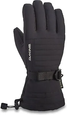 Women's Dakine Omni 5 Finger Ski Gloves L 7.5 Black 10003165 Gore Tex Waterproof • £39.99