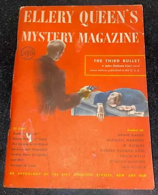 Ellery Queen's Mystery Magazine January 1948 Vol 12 No 50 Ngaio Marsh • $11.19