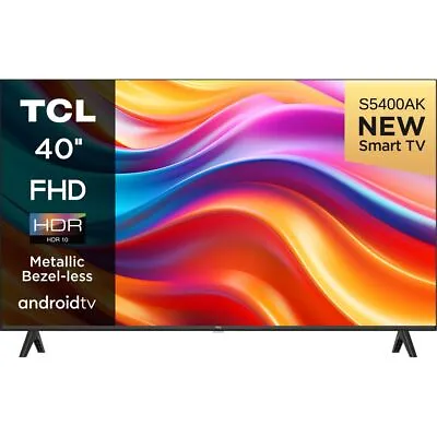 TCL 40S5400AK 40 Inch LED Full HD Smart TV Bluetooth WiFi • £205