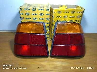 BMW E34 Series 5 Taillights R&L Hella OEM Genuine Parts Made In Germany  • $450