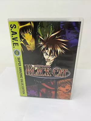 Shonen Jump Black Cat (DVD 2012 4-Disc Set S.A.V.E.) - VERY GOOD • $13.95