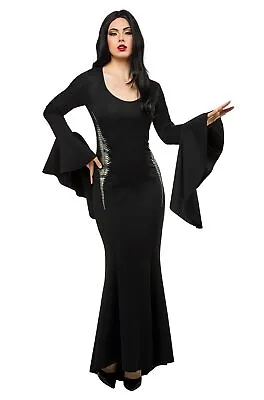 Brand New Morticia Addams Family Adult Costume • $37.41