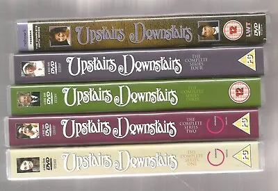 Upstairs Downstairs - Series 1-5 - 1 2 3 4 5 - Uk Region 2 Dvd Sets (21 Discs) • £17.99