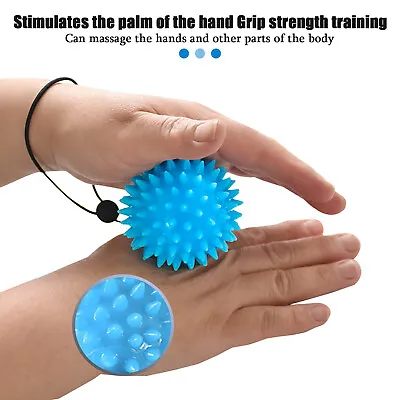 Hand Grip Squeeze Ball Finger Practice Exercise Power Rehabilitation Training • £9.85