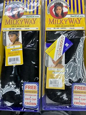 Milkyway Sg 28pcs Short Cut Series 100% Human Hair Weave Extension(sg445) • $19.99