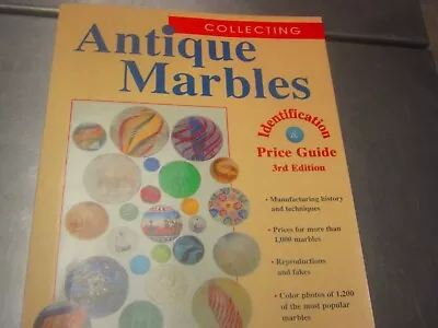 Collecting Antique Marbles Book Paperback 1999 Baumann • $12.50