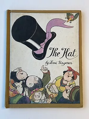 The Hat - By Tomi Ungerer - Hardcover Book - Marker Stain On Pages • $2