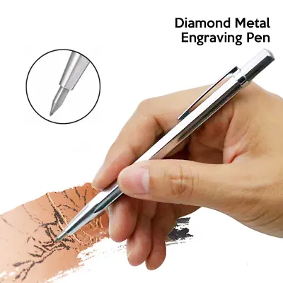 Carbide Scriber Pen Engraving Tool Metal Glass Concrete Jewelry Marking Kit USA • $4.99