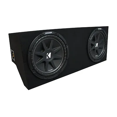 05-15 Ford Mustang Coupe Kicker Comp C12 Dual 12  Custom Sub Box New Final 2 Ohm • $265.95