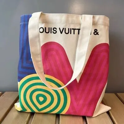 Louis Vuitton Novelty Canvas Eco Tote Bag Shenzhen Exhibition 2022 Limited NEW • $38.95