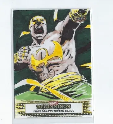 2022 Upper Deck UD Marvel Beginnings VOL.2 S.1 Sketch Card #4 • $99.50