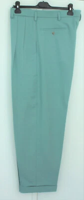 £95 • Buy Men's 1950's Teal Peg Trousers 50s Rockabilly RnR R&R 50's Rockin