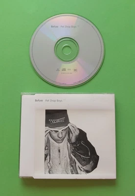 £1.99 • Buy PET SHOP BOYS - BEFORE - ORIGINAL UK 5trk CD SINGLE - CHRIS LOWE SLEEVE