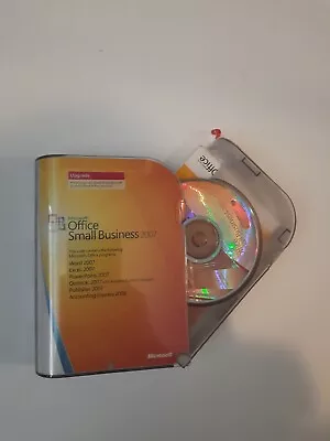 MICROSOFT OFFICE Small Business Edition 2007 UPGRADE W/ Book And Product Key • $18.48