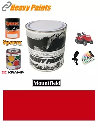 Mountfield Lawn Mower Red Enamel Paint 1 Litre Tin • £35