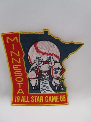 1965 MLB All Star Minnesota Twins Patch Metropolitan Stadium Jersey Logo Emblem • $20