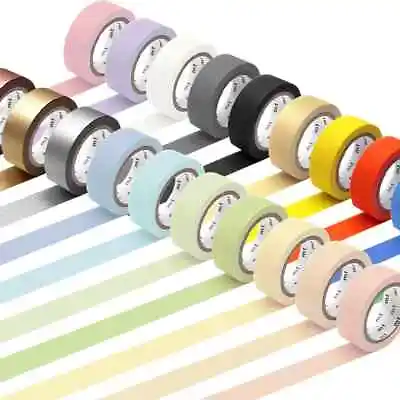 Masking Tape Art Journaling Craft Supplies Decorative Craft Colourful Adhesive • £3.49