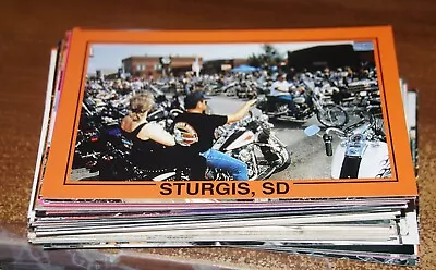 89 Different 4X6 Postcards Of American Made Motorcycles: Harley Indians Others • $9.99