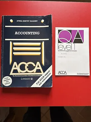 Accountancy Books ACCA Bundle Vintage Books From 1991 To 1994 Period - 6 Books • £18