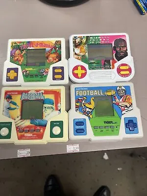 Vintage Hand Held Electronic Games Lot • $12