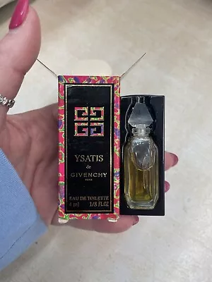 Givenchy Ysatis EDT 4ml MINIATURE Ladies Perfume Travel-sized Boxed MINI Vintage • £15