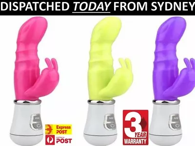 Perfect Speed G Spot Dildo Vibrator Rabbit Vaginal Anal Clit Female Wand Sex Toy • $24