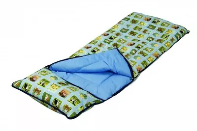 SunnCamp Nature Childs / Kids Sleeping Bag With Built In Pillow • £23.99