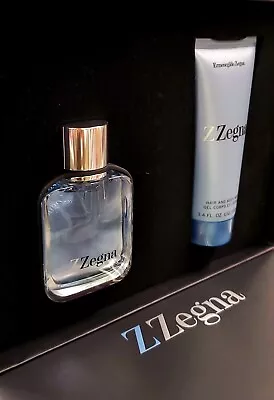 Z ZEGNA By Ermenegildo Zegna 2 Pc Set 1.7 Oz EDT Spray & 3.3 Oz Hair & Body Wash • $195