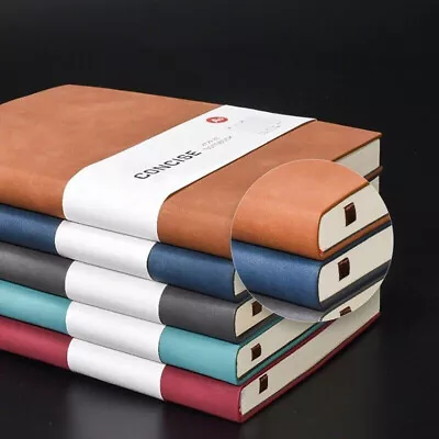 $21.99 • Buy 5 Pack Smooth Touch Soft Cover Travel Journal Notebook - 3 Sizes