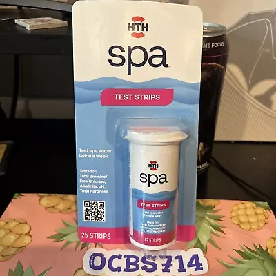 Brand New! HTH SPA SOLID TEST STRIPS 25 COUNT Exp 04/25 • $8